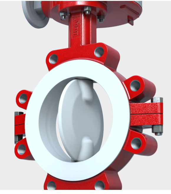 series22_23_PTFE PTFE Lined Butterfly Valve Series 22/23 - Image 1